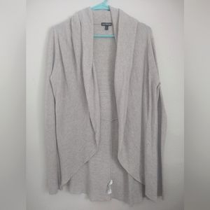 Express tan/beige lightweight sweater wrap | Women's size medium